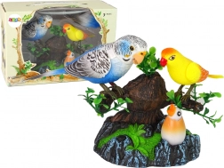 Papagali cântători și mobili Arbore colorat