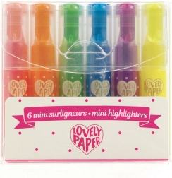 Mini evidențiatoare gel Djeco