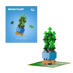 Plus-Plus floare Snake Plant