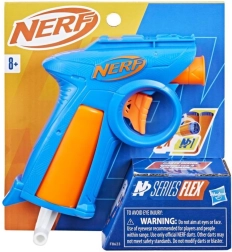 Nerf N Series Flex blaster compact pentru săgeți din spumă