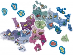 Hartă magnetică Jeujura a Franței