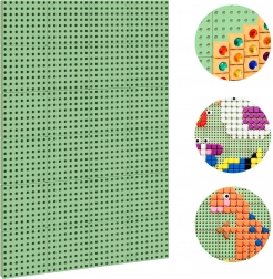 Masterkidz panou mural STEM creativ pentru exterior cu panou de montaj 120 × 80 cm