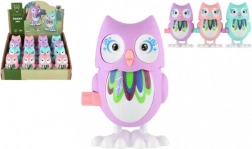 Bufniță colorată cu mecanism de tragere - jucărie pentru copii