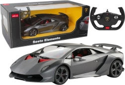 Mașinuță cu telecomandă Rastar 1:14 Lamborghini Sesto gri