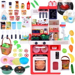 Bucătărie interactivă pentru copii cu lumină și sunet
