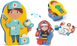 Djeco joc magnetică Meserii