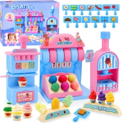 Set de plastilină dulce – gelaterie și cofetărie cu accesorii bogate