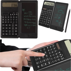 Calculator științific cu alimentare solară și bloc LCD