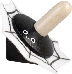 Detoa titirez din lemn cu pâslă Păianjen