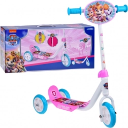 Trotinetă trike pentru copii Paw Patrol roz