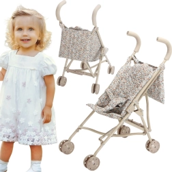 Woopie cărucior pentru păpuși vintage flower