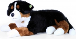 Câine bernese de pluș mare, culcat, 89 cm eco‑friendly