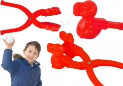 Formator de bulgări de zăpadă dinozaur roșu