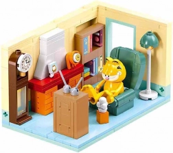 Sluban Garfield în camera de zi set de construcție
