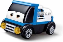 Mașinuța de jucărie Sluban albastru cu ochiuri cisternă