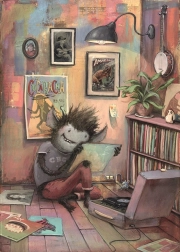 Puzzle HEYE Zozoville Monstrul din vinil 1000 de piese