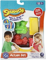 Set de acțiune Skwooshi pentru modelaj creativ, pentru copii 3+