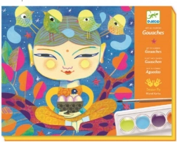 Set artistic India Colorată de DJECO