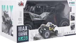 Rc crawler mașină stunt de curse 1:8 gri 4x4