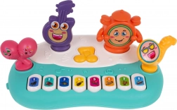 Pianinou interactiv pentru copii cu sunete de instrumente