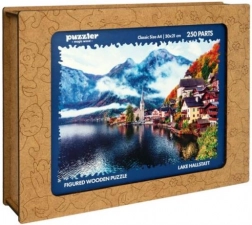Puzzle din lemn Lacul Hallstatter 250 de piese