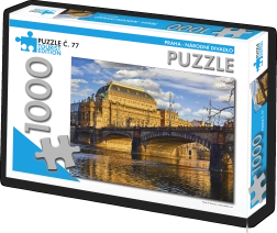 Puzzle Praga - Teatrul Național 1000 piese