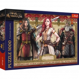 Puzzle 1000 Stăpânul Inelelor: Războiul Rohirrimilor