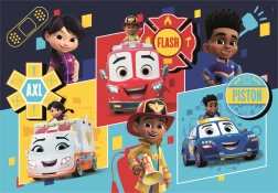 clementoni puzzle firebuds maxi 24 piese