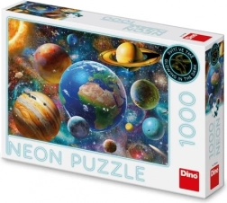 Puzzle Planete Neon 1000 Piese Dino