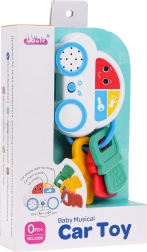 Mașinuță interactivă cu cheițe pentru cei mici