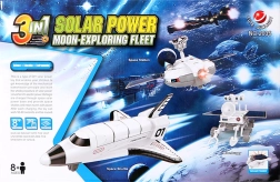 Flotilă de explorare solară 3‑în‑1