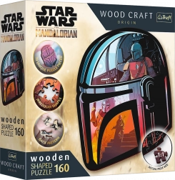 Puzzle din lemn STAR WARS THE MANDALORIAN – 160 de piese