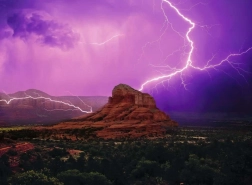 Puzzle Ravensburger Furtună Roz 500 de Piese