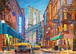 TREFL Puzzle Premium Plus: Vedere la podul din Manhattan 500 piese