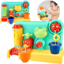 Jucărie de baie colorată cu efecte de apă