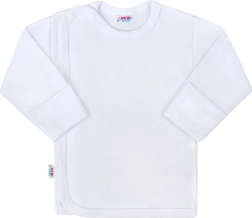 Bluziță pentru bebeluși New Baby Classic II albă