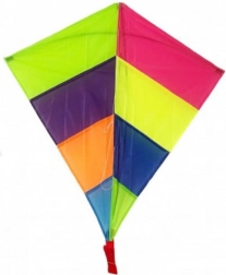 Zmeu colorat z nylon 88x81 cm