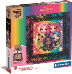 Clementoni puzzle Frame Me Up: Rainbow High 60 piese