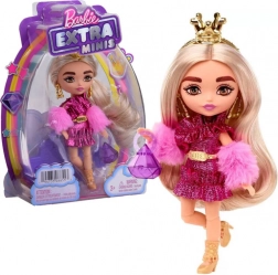 Barbie Extra Minis în rochie roz
