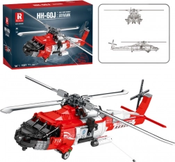 Set construcție elicopter pentru salvare HH-60J Jayhawk 1137 buc