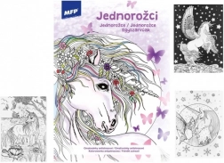 Cărți de colorat antistres - Unicorni