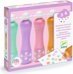 DJECO markere din spumă cu efect sidefat