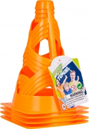 Conuri de antrenament portocalii, set de 4