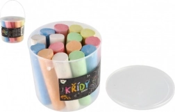 Crete colorate pentru trotuar în găleată