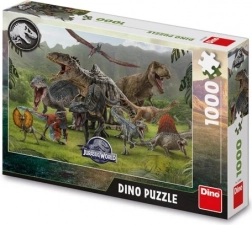 Puzzle Dino Lumea Jurassic 1000 piese