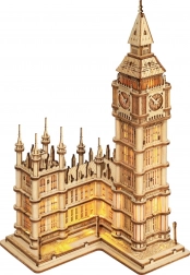 ROBOTIME puzzle 3D din lemn Big Ben – turn cu ceas luminos