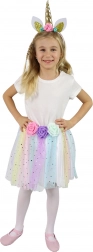 Costum pentru copii unicorn cu fustă tutu