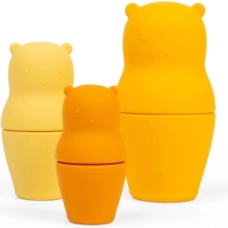 Ursuleți matrioșka din silicon BIGJIGS TOYS
