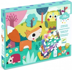 Djeco prima colaj pentru cei mai mici – animăluțe