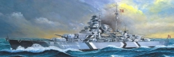 Model din plastic al cuirasatului Tirpitz 1:800